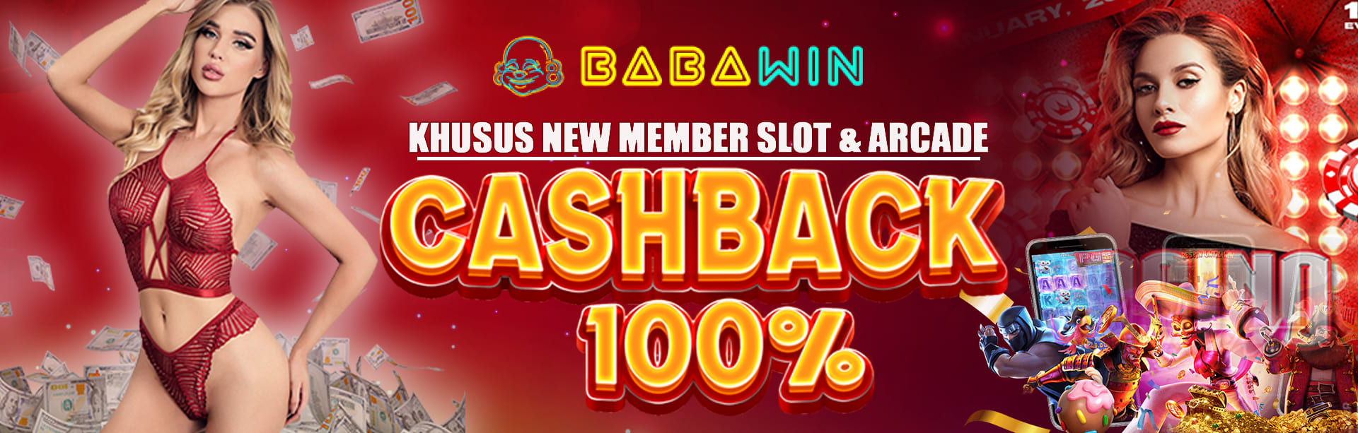 CASHBACK 100% NEW MEMBER 