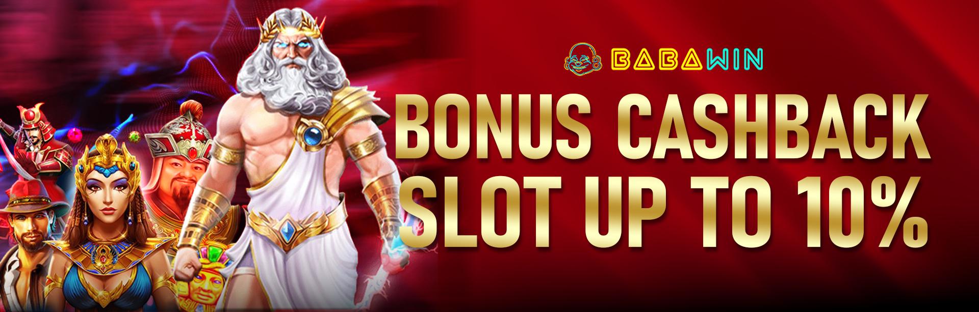 BONUS CASHBACK SLOT UP TO 10%