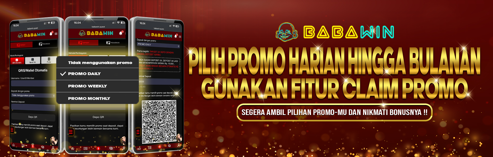 PROMO HARIAN HINGGA BULANAN