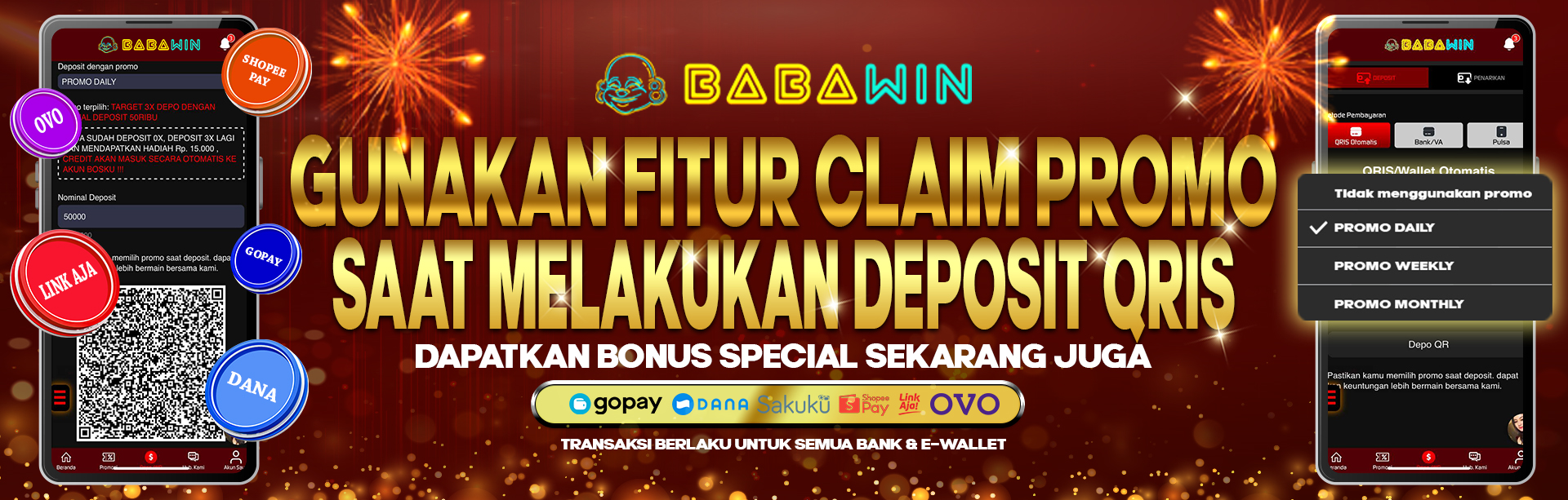 PROMO HARIAN HINGGA BULANAN