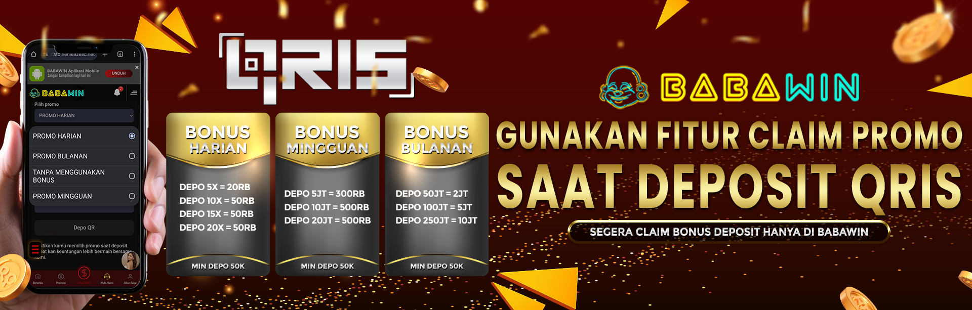 PROMO HARIAN HINGGA BULANAN