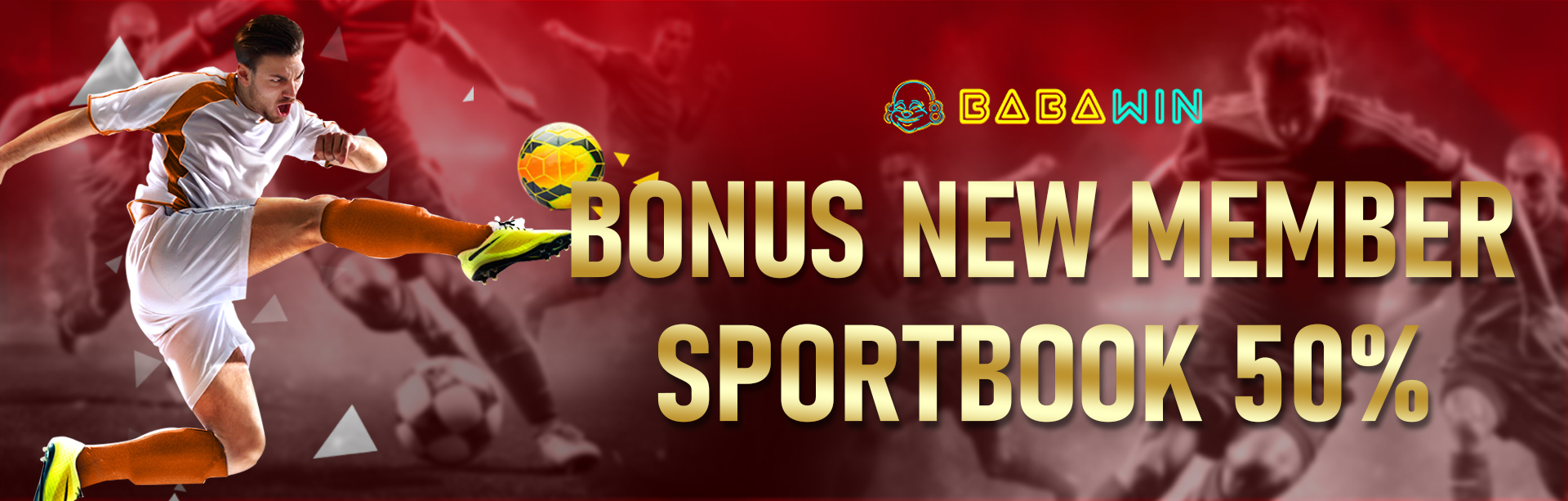 BONUS NEW MEMBER SPORT 50%