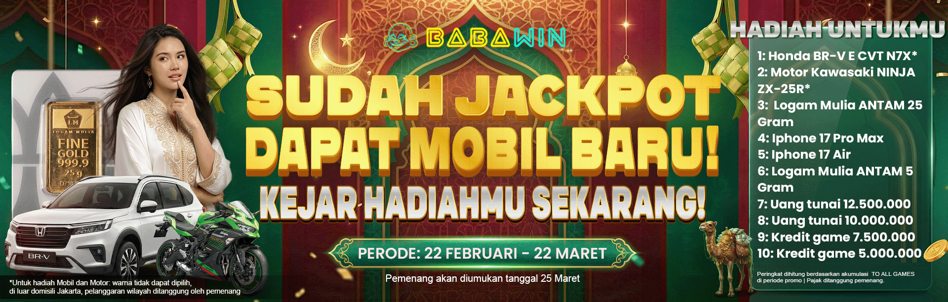 BONUS PANJAT TURNOVER