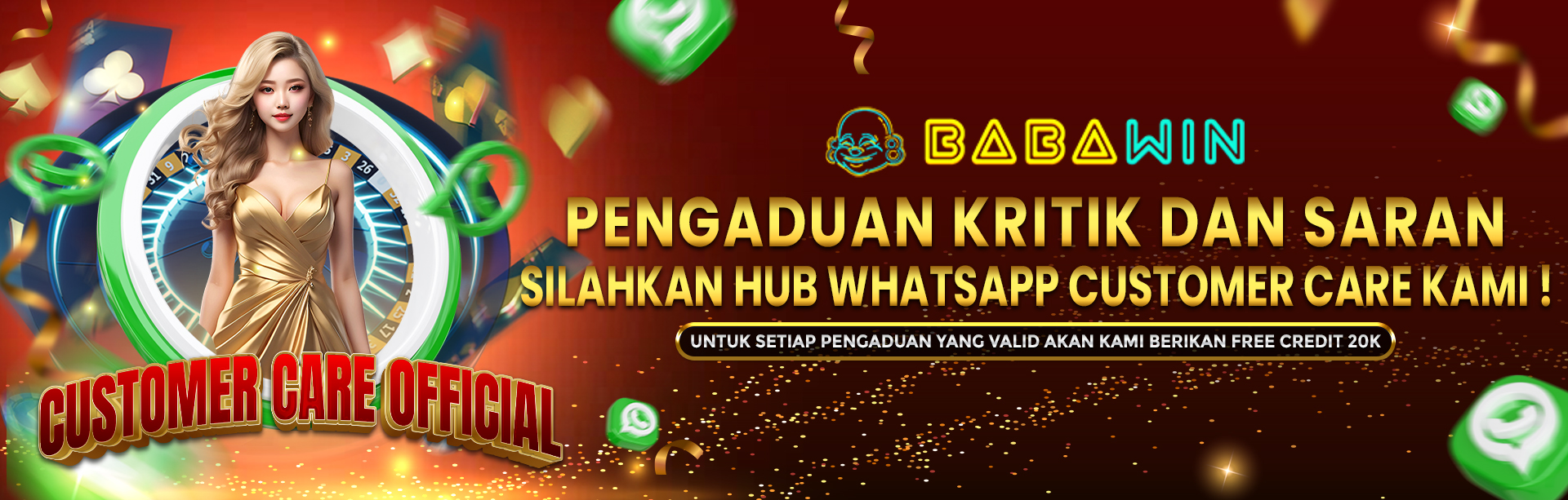 CUSTOMER CARE BABAWIN