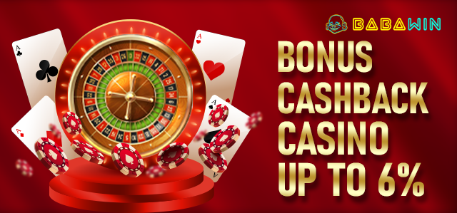 BONUS CASHBACK CASINO UP TO 6%