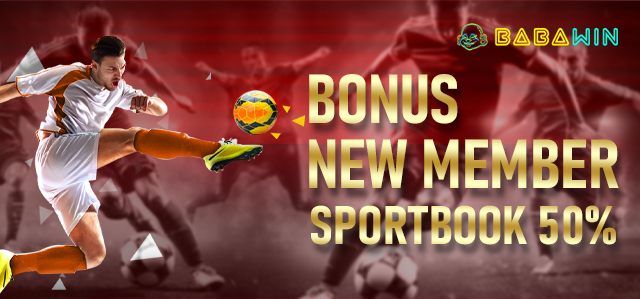 BONUS NEW MEMBER SPORT 50%