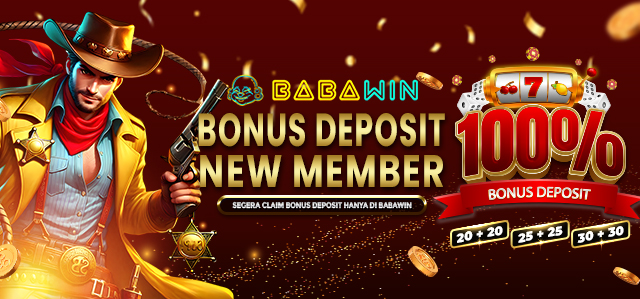 BONUS DEPOSIT NEW MEMBER 100%