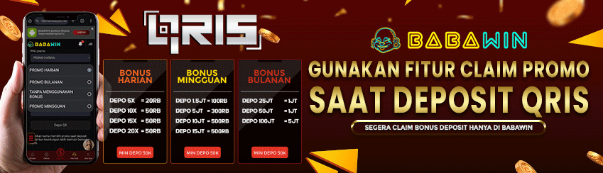 BONUS DEPOSIT VIA QRIS